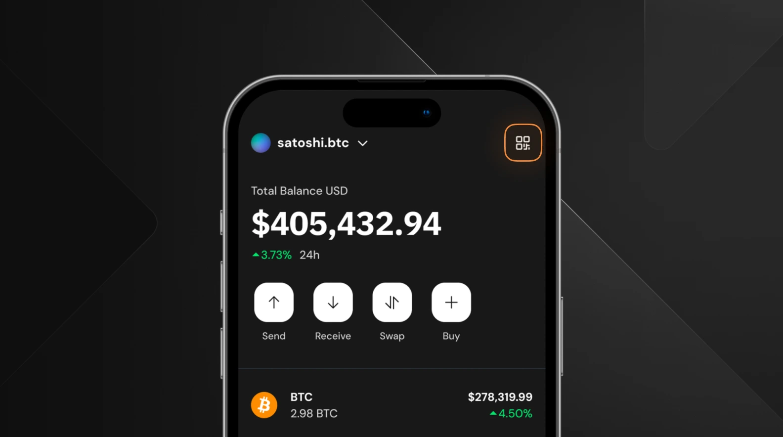 Step 3 of connecting a Hardware wallet on Xverse